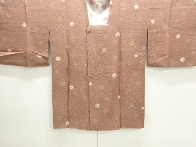 Tie-dye chrysanthemum arabesque dogo coat
